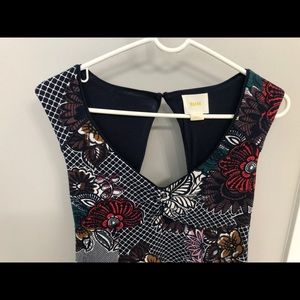 Maeve floral dress knee length